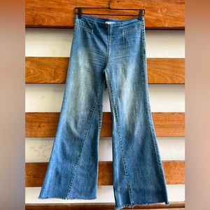 Free People We The Free Pull-On Penny Flare Jeans